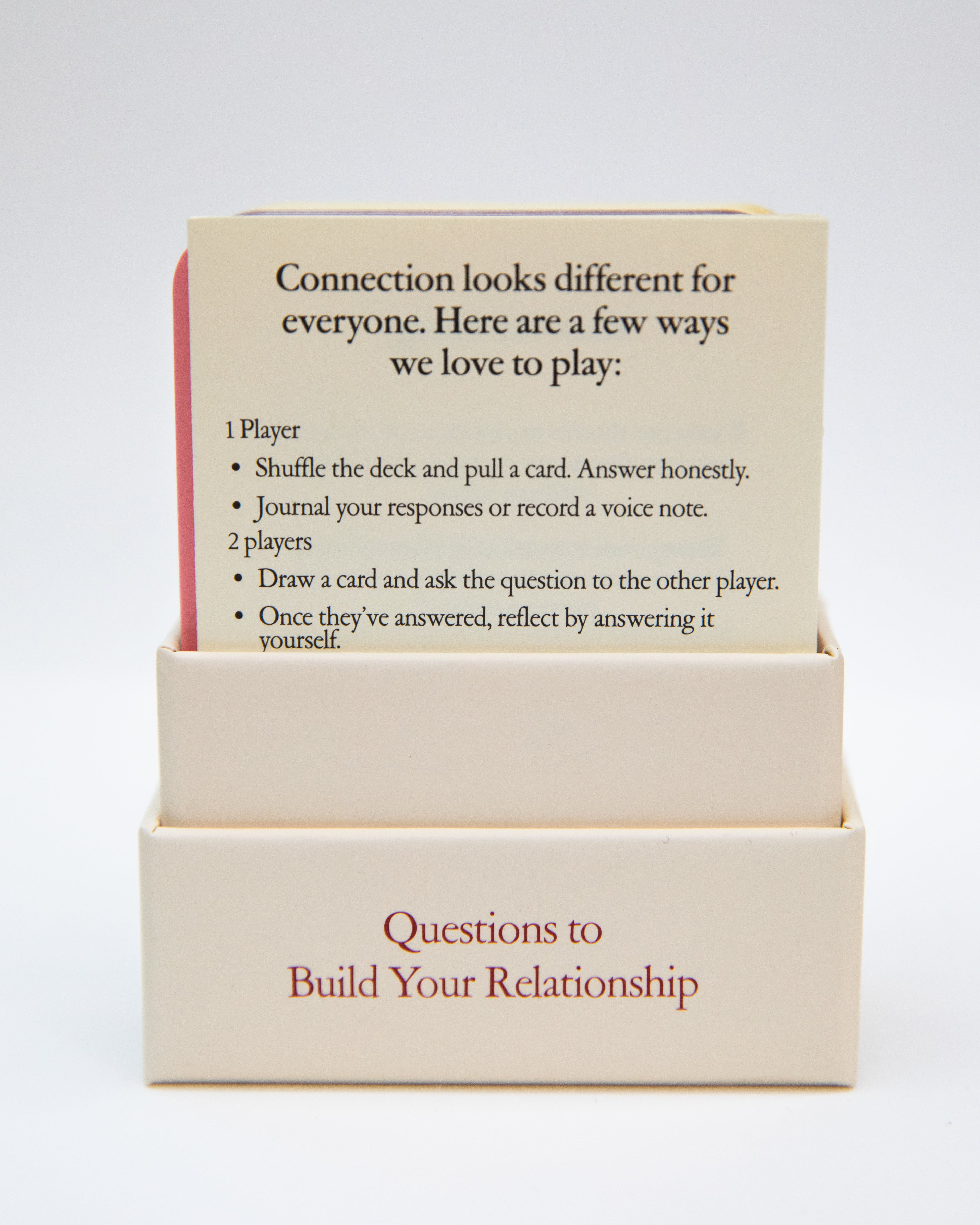 Questions to Build Your Relationship